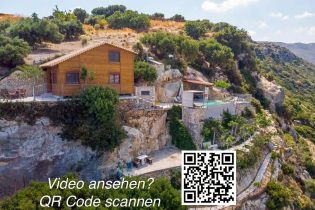 Ferienobjekt Vara House on the Rock – Ruhiges Ferienhaus mit Pool auf Kreta