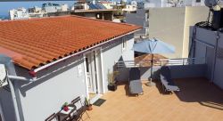 Chania Haus auf dem Dach