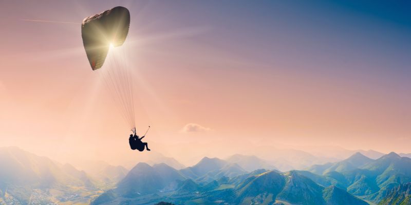 Paragliding auf Mallorca