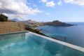 Pool mit Blick auf die Bucht von Plakias