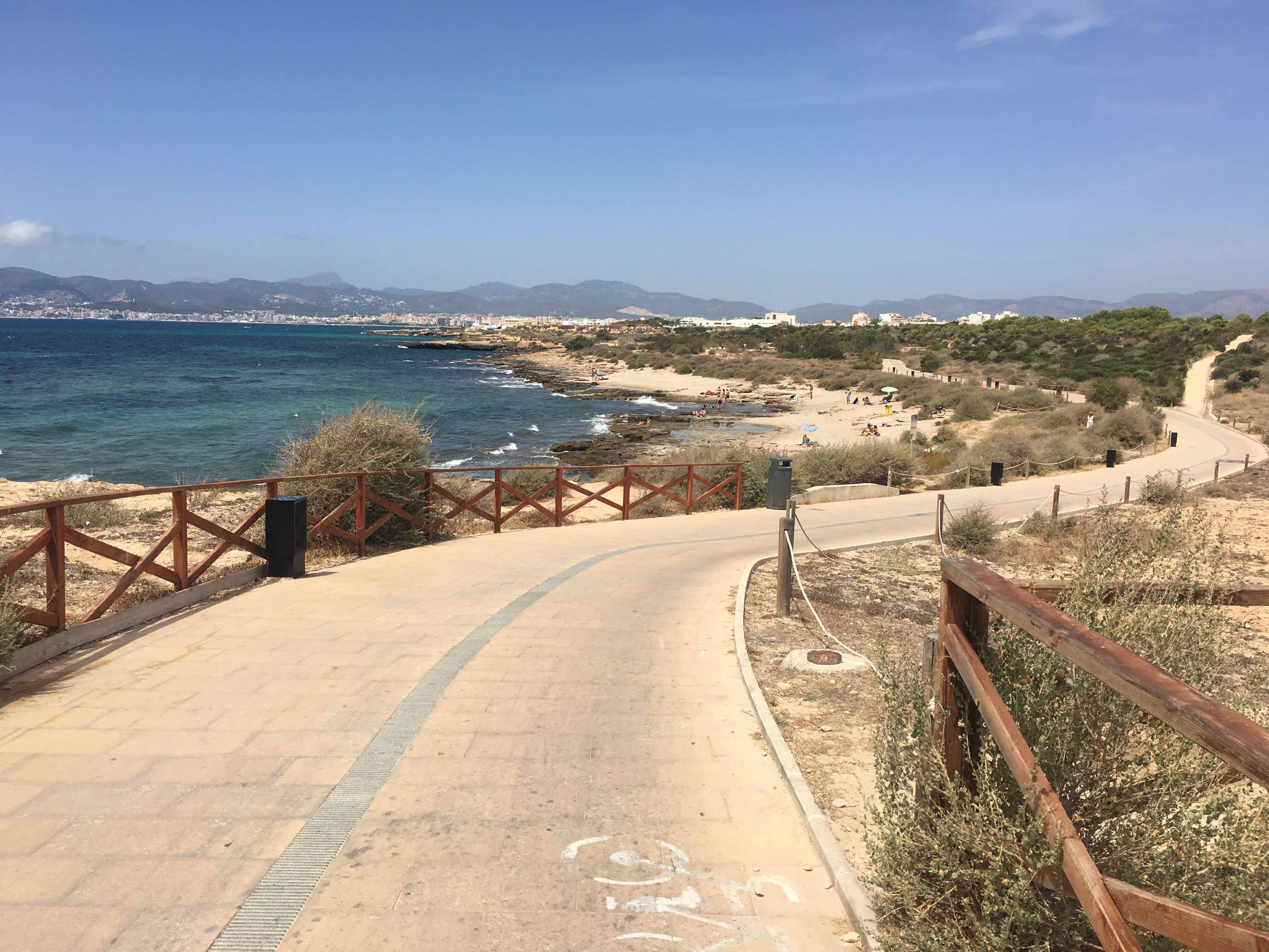 Fahrradweg Palma